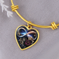 Infinity Gladiolus Bracelet