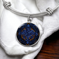Blue Celtic Knot Bracelet - Romantic Pendant Jewelry