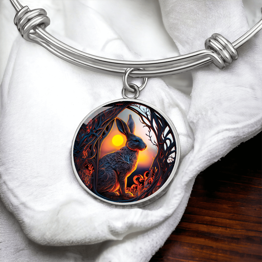 Rabbit Bracelet - Chinese Zodiac Animal Pendant Jewelry