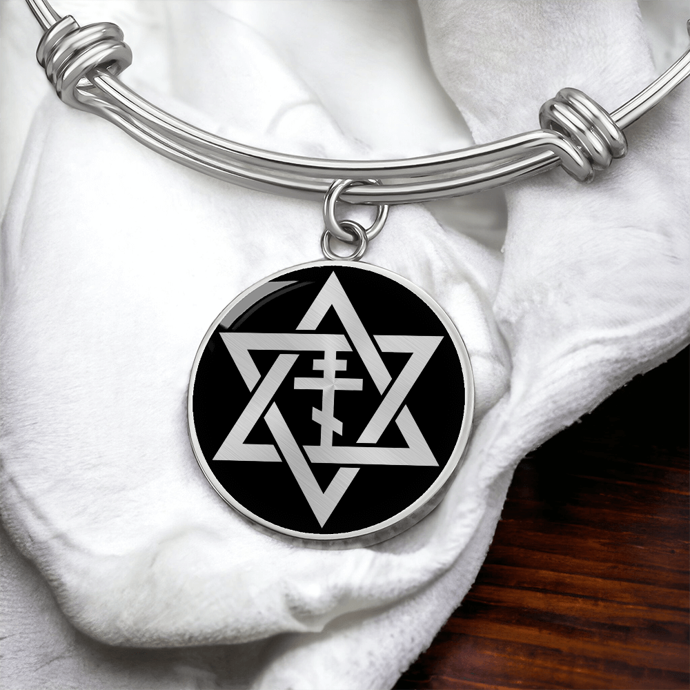 Star of David & Orthodox Cross Bracelet