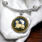 Dog and Rat Bracelet - Couples Chinese Zodiac Animal Pendant Jewelry