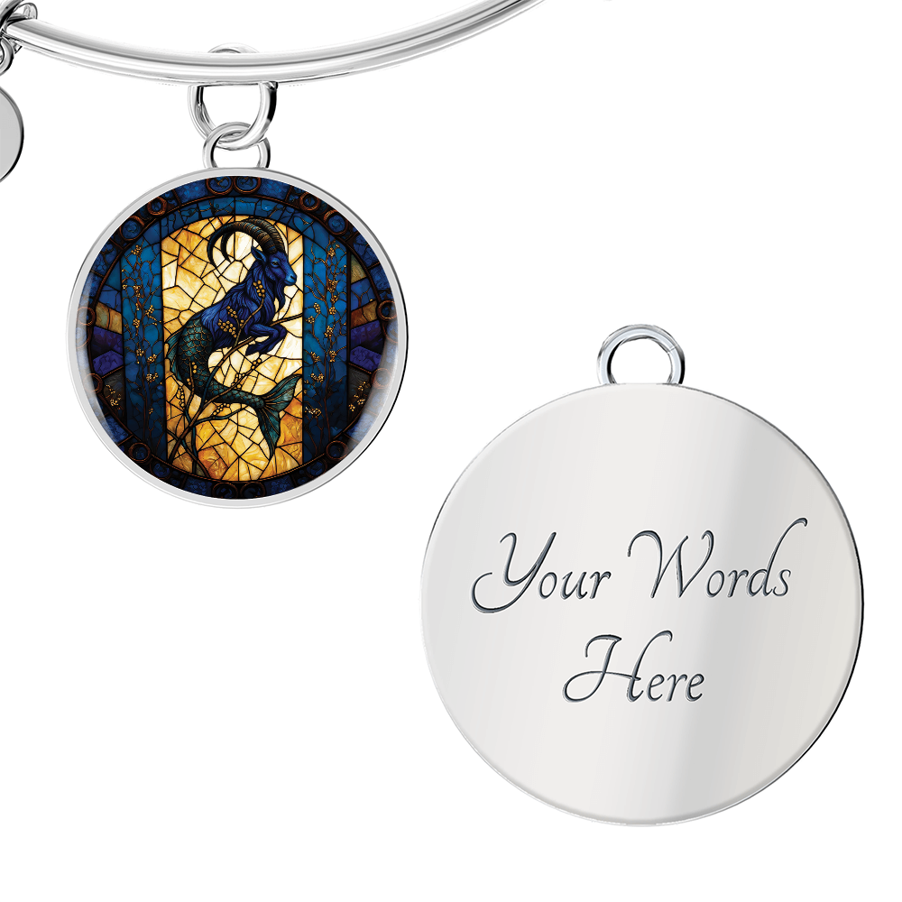Capricorn Goat Bracelet - Zodiac Pendant Jewelry