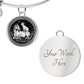 Goat and Horse Bracelet - Couples Chinese Zodiac Animal Pendant Jewelry