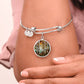 Birch Tree Bracelet on a woman's wrist