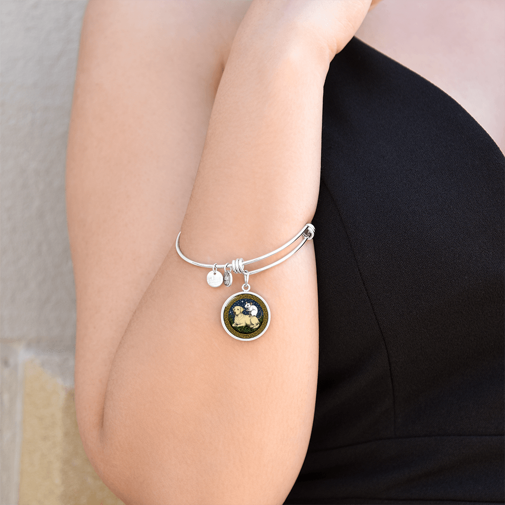 Dog and Rat Bracelet - Couples Chinese Zodiac Animal Pendant Jewelry