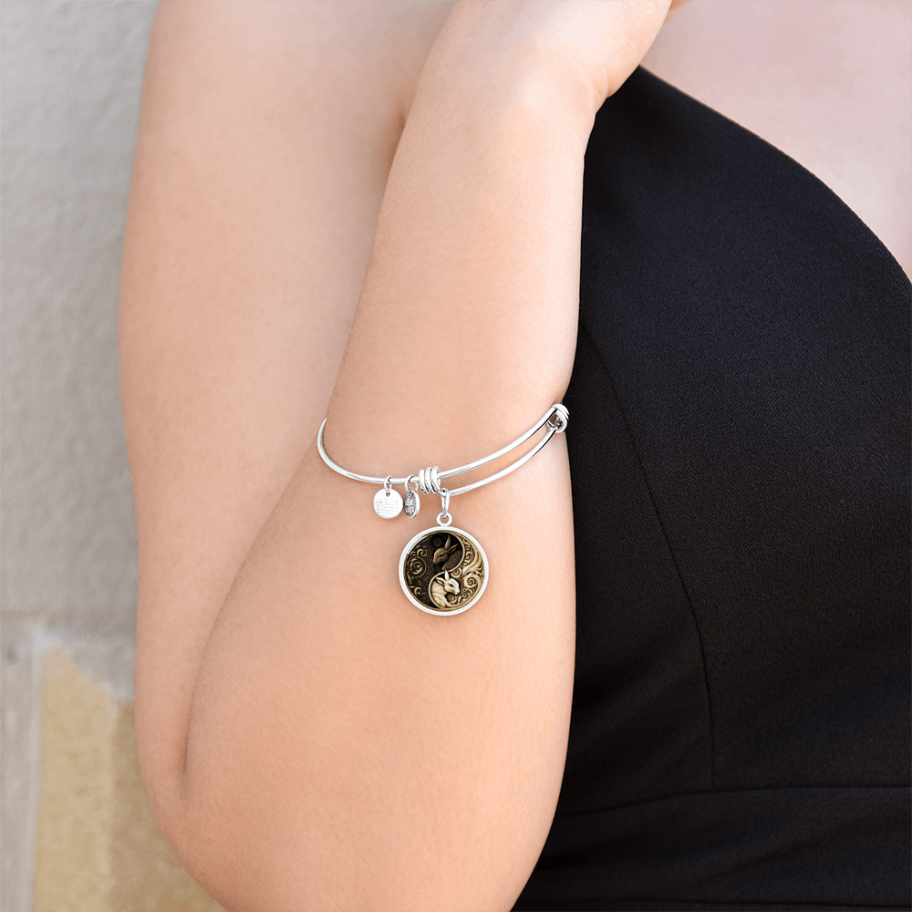 Yin Yang Rabbit Bracelet