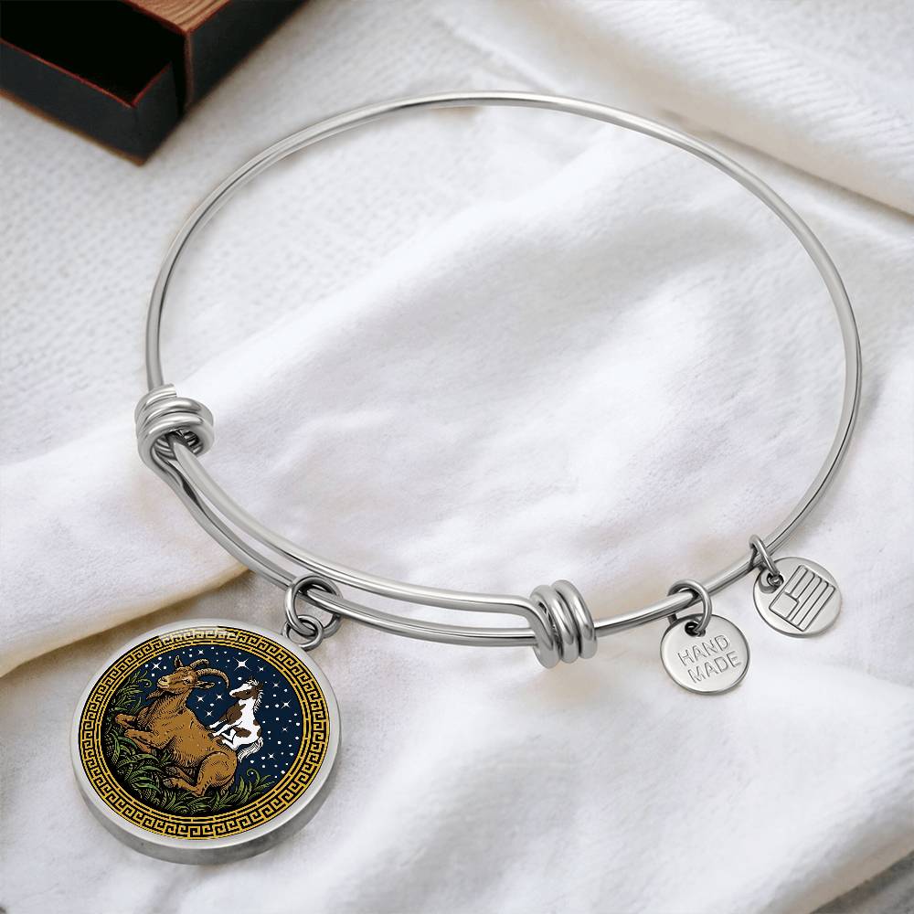 Horse & Goat Bracelet - Couples Chinese Zodiac Animal Pendant Jewelry