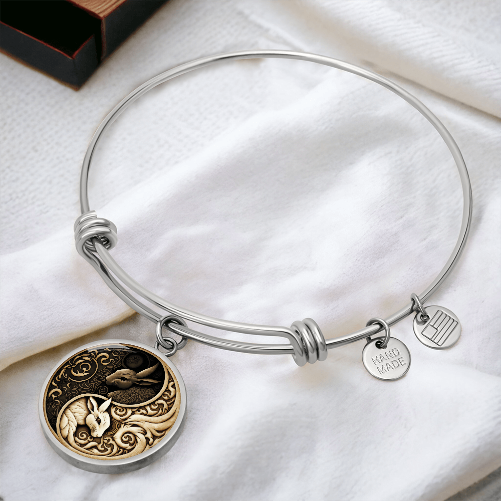 Yin Yang Rabbit Bracelet