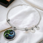 Nature & Circuit Yin Yang Pendant Bracelet