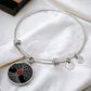 Tree of Life Bracelet - Red Birthstone Design