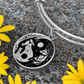 Fox Yin Yang Pendant Bracelet