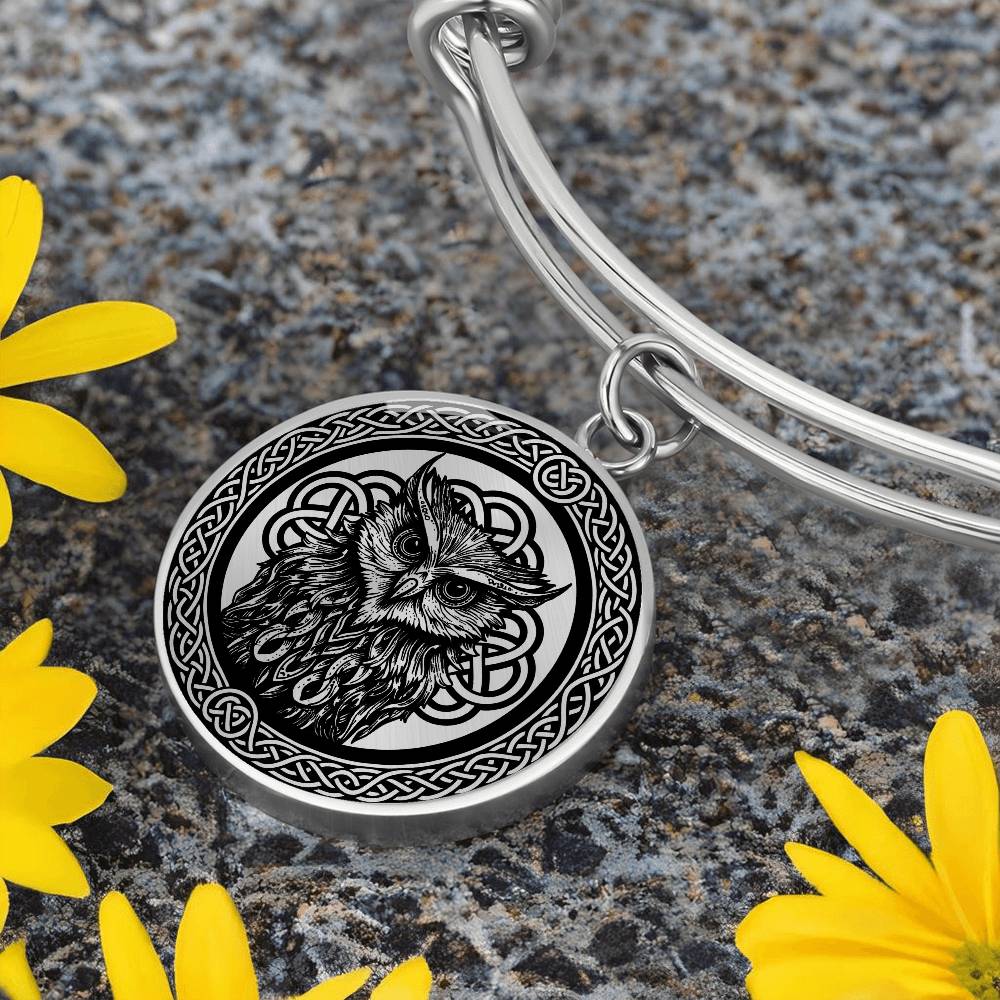 Celtic Owl Bracelet