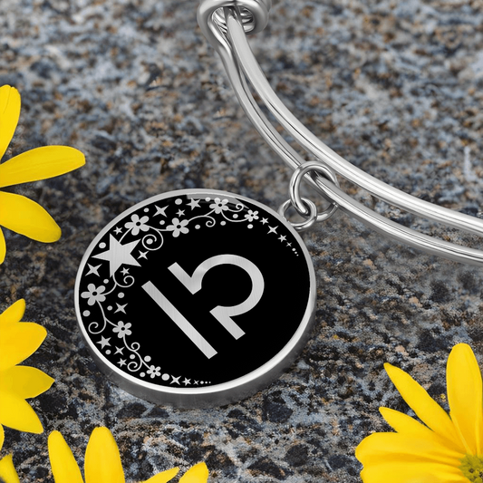 Libra Zodiac Pendant Bracelet