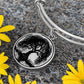Weeping Willow Tree Bracelet Close Up