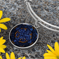 Blue Celtic Knot Bracelet - Romantic Pendant Jewelry