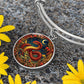 Year of The Snake Bracelet - Chinese Zodiac Animal Charm Pendant Jewelry