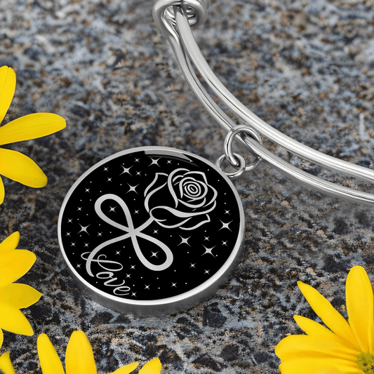 Infinity Rose Bracelet