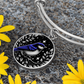 Eastern Bluebird Bracelet