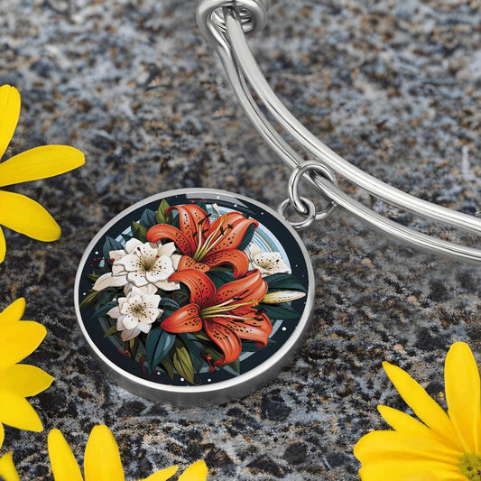 Tiger Lily Bracelet