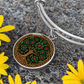 Celtic Tree of Life Pendant Bracelet - Holly December Birth Flower Jewelry