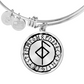 Health Rune Bracelet - Viking Runestone Charm Pendant