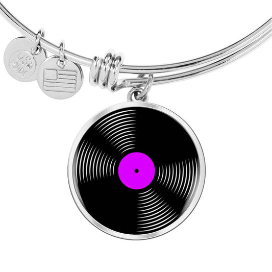 Custom Vinyl Record Bracelet