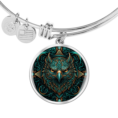 Celtic Hawk Bracelet – Symbolizing Vision and Spiritual Guidance