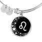 Leo Zodiac Pendant Bracelet