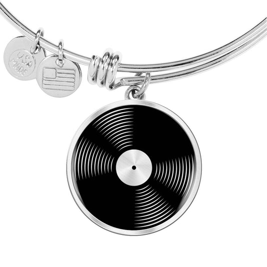 Custom Vinyl Record Bracelet