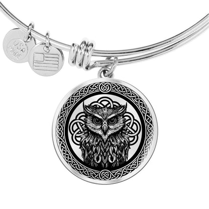 Celtic Owl Bracelet