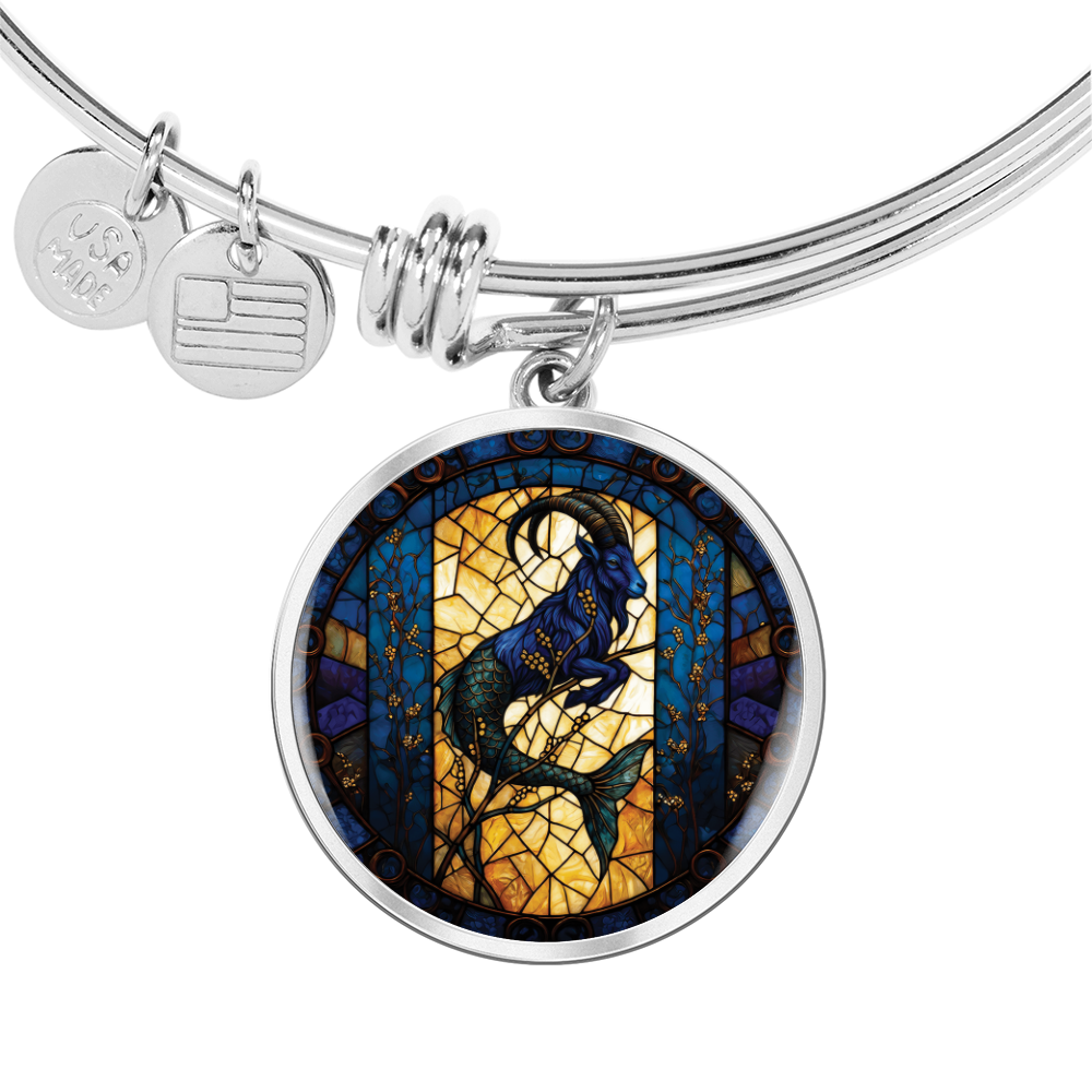 Capricorn Goat Bracelet - Zodiac Pendant Jewelry