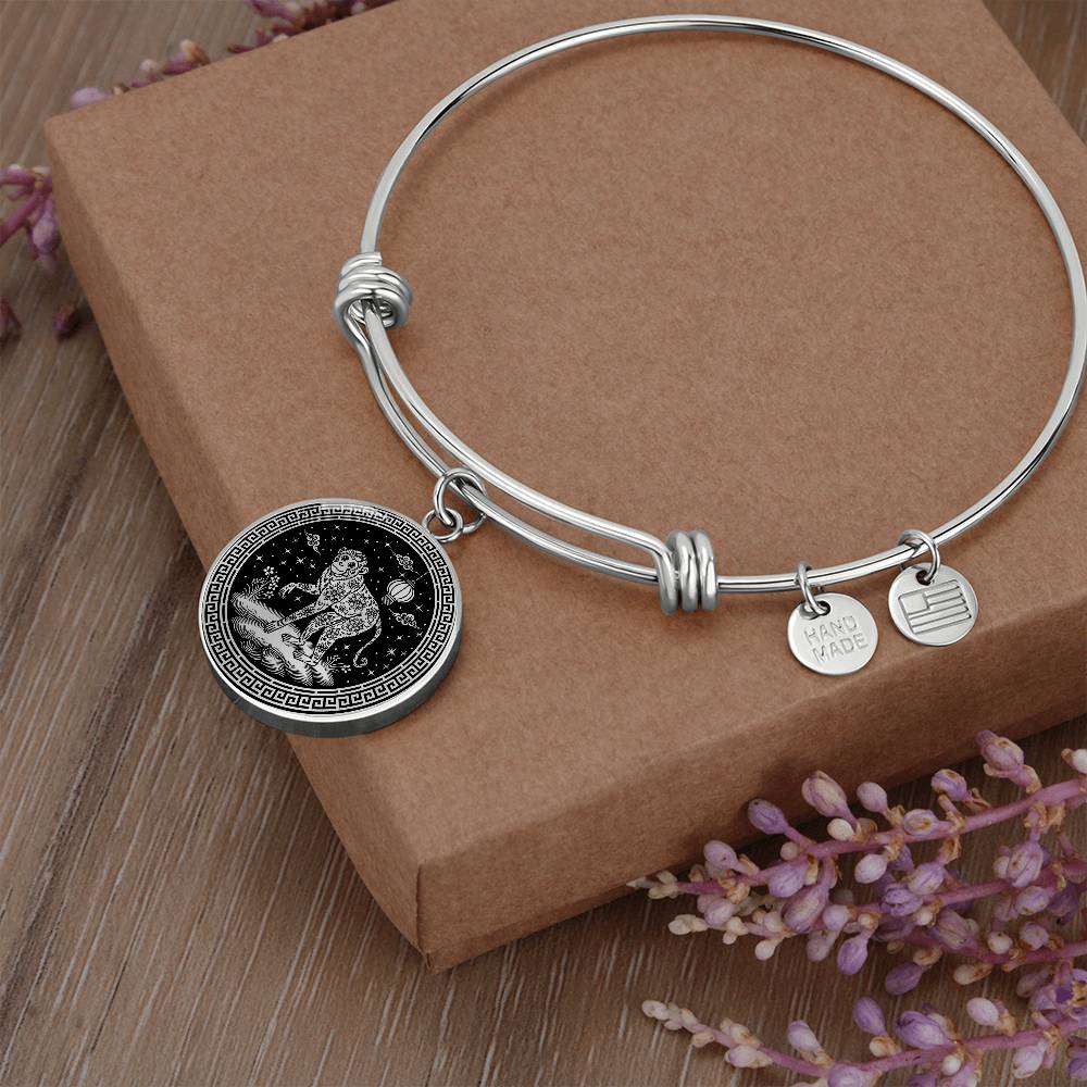 Monkey Bracelet Chinese Zodiac Animal Pendant Jewelry