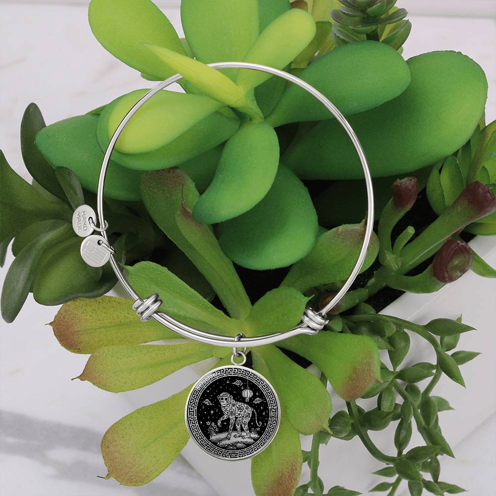 Monkey Bracelet Chinese Zodiac Animal Pendant Jewelry