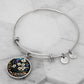 Gladiolus August Flower Bracelet
