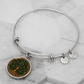 Celtic Tree of Life Pendant Bracelet - Holly December Birth Flower Jewelry