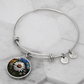 Daisy Pendant Bracelet