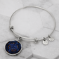 Blue Celtic Knot Bracelet - Romantic Pendant Jewelry