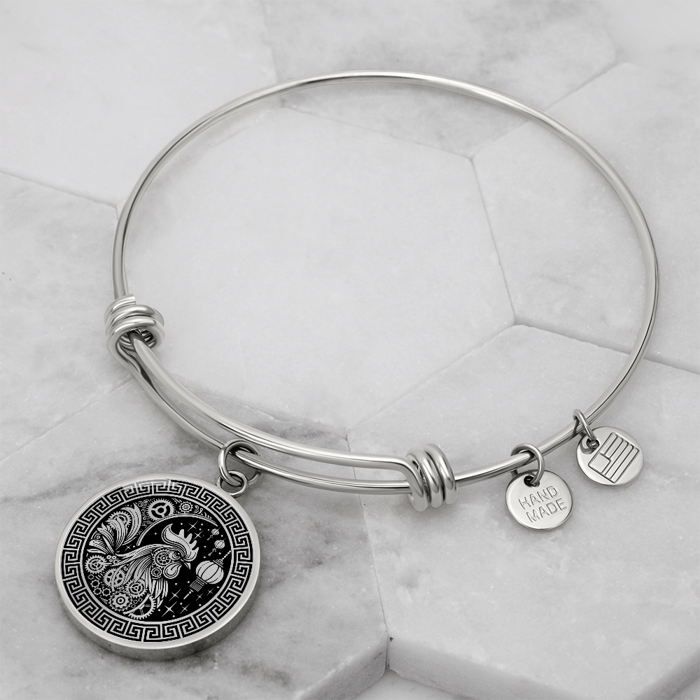 Rooster Bracelet - Chinese Zodiac Charm Pendant Jewelry
