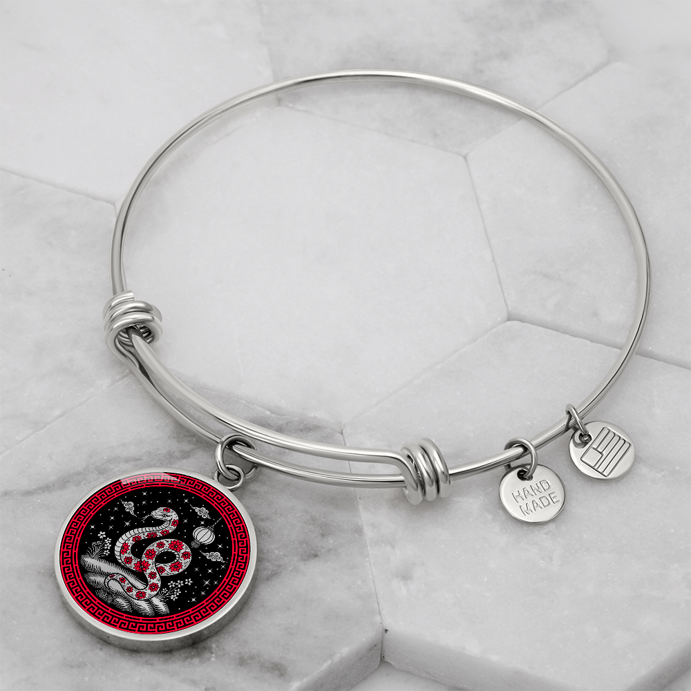 Snake Bracelet - Chinese Zodiac Charm Pendant