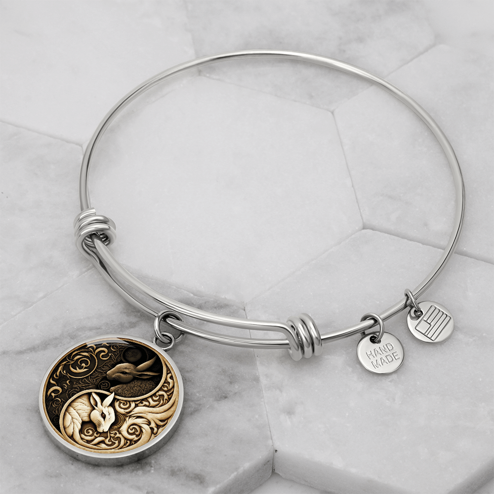 Yin Yang Rabbit Bracelet