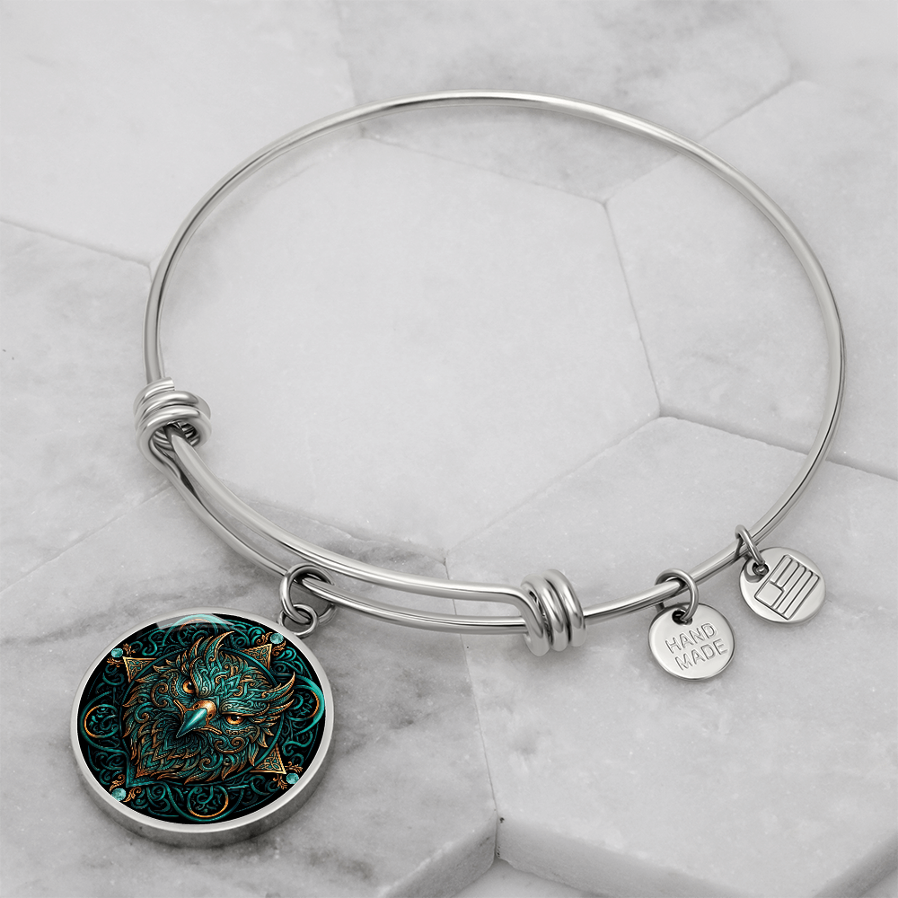 Celtic Hawk Bracelet – Symbolizing Vision and Spiritual Guidance