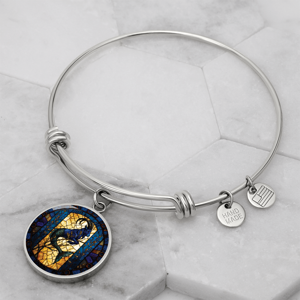 Capricorn Goat Bracelet - Zodiac Pendant Jewelry