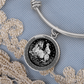 Goat and Horse Bracelet - Couples Chinese Zodiac Animal Pendant Jewelry