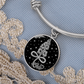 Infinity Gladiolus Bracelet