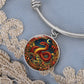 Year of The Snake Bracelet - Chinese Zodiac Animal Charm Pendant Jewelry