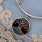 Tree of Life Bracelet - Red Birthstone Design
