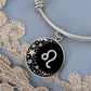 Leo Zodiac Pendant Bracelet