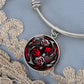 Gothic Pisces Zodiac Bracelet