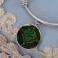 Green Celtic Knot Bracelet - Romantic Pendant Jewelry