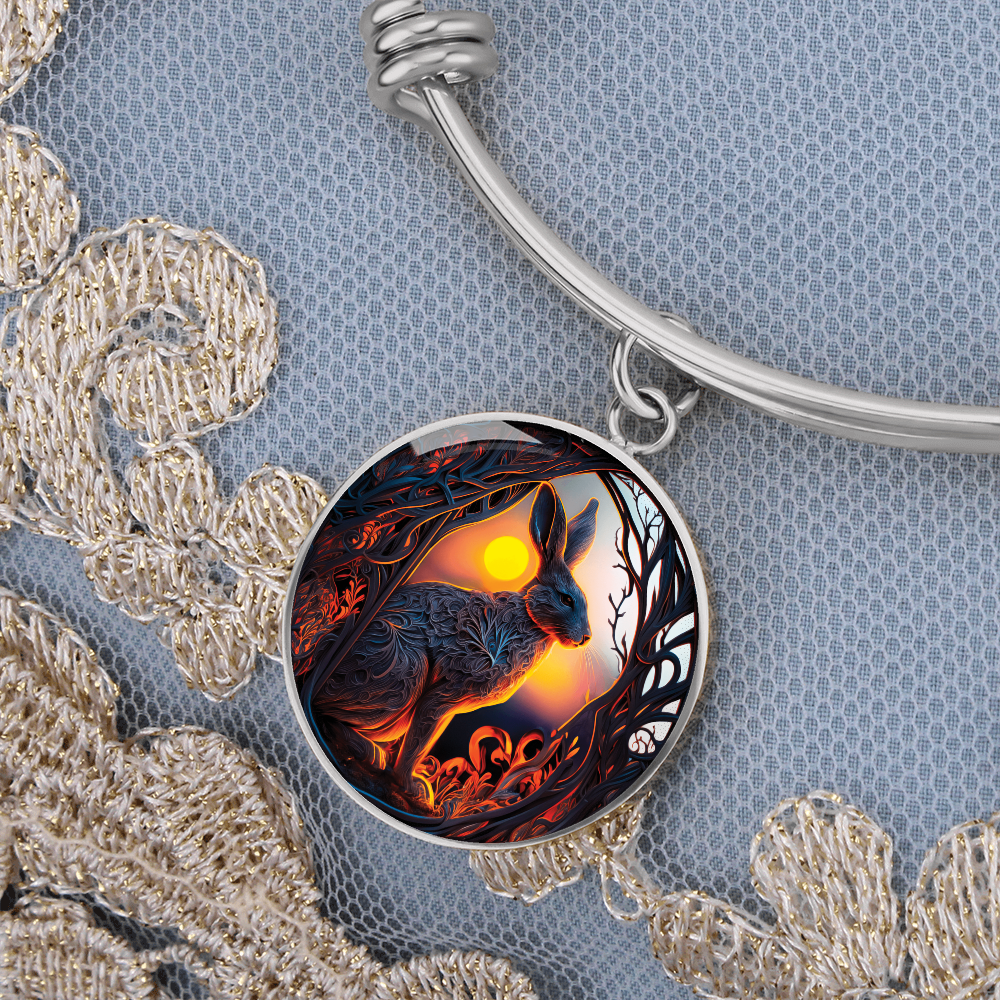 Rabbit Bracelet - Chinese Zodiac Animal Pendant Jewelry